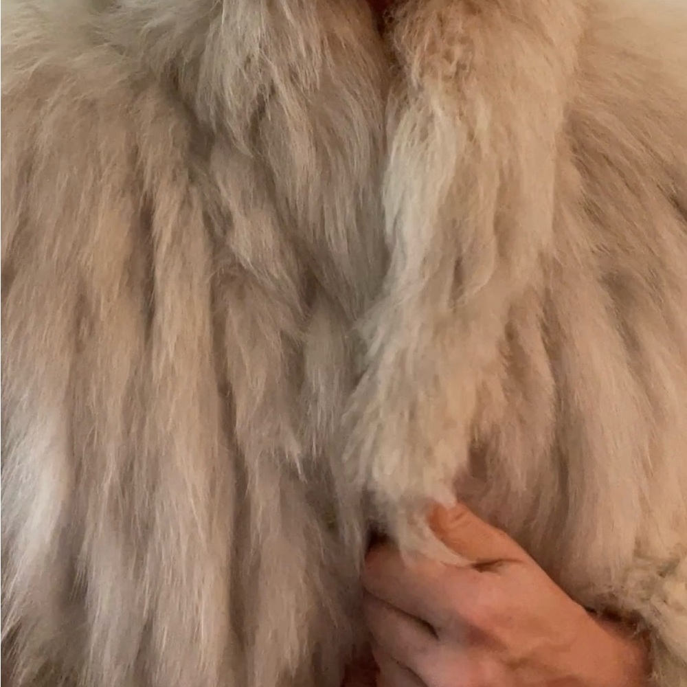 Vintage Saga Genuine Fox Fur Coat made in Finland - Picture 11 of 13